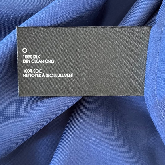 Like-New Blue ‘Club Monaco’ Silk Racer-Back Cami/Tank - Picture 16 of 16